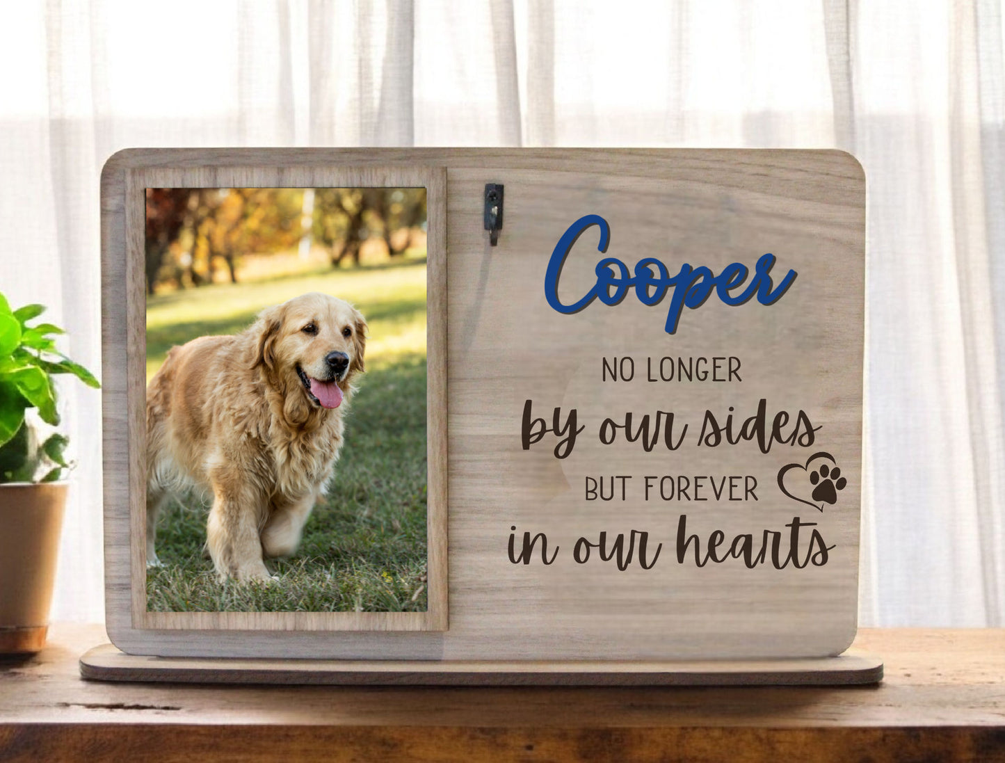 Forever in our Hearts Pet Loss Photo Frame